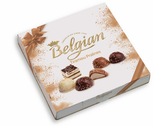Продуктови Категории Шоколади Белгийски шоколадови бонбони Тирамису 200 гр